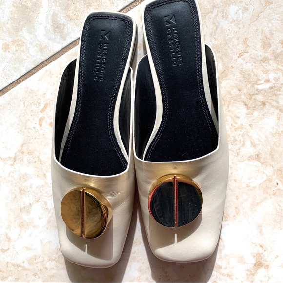 MERCEDES CASTILLO slip-on square toe loafer flats - Picture 2 of 7